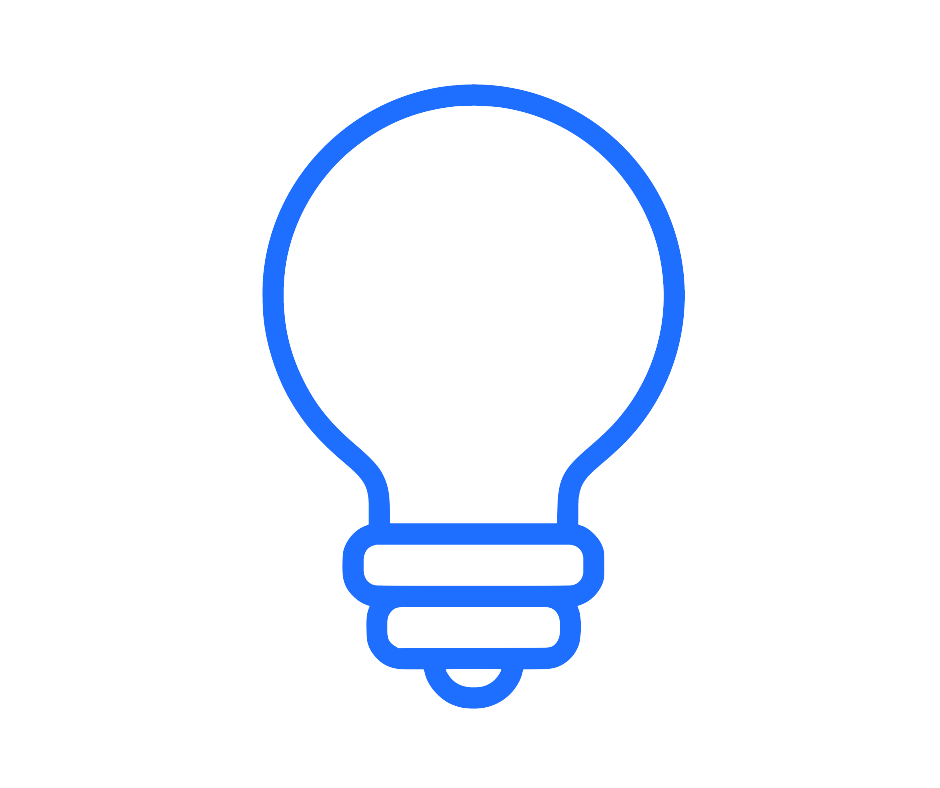 Icono de un foco
Lightbulb icon